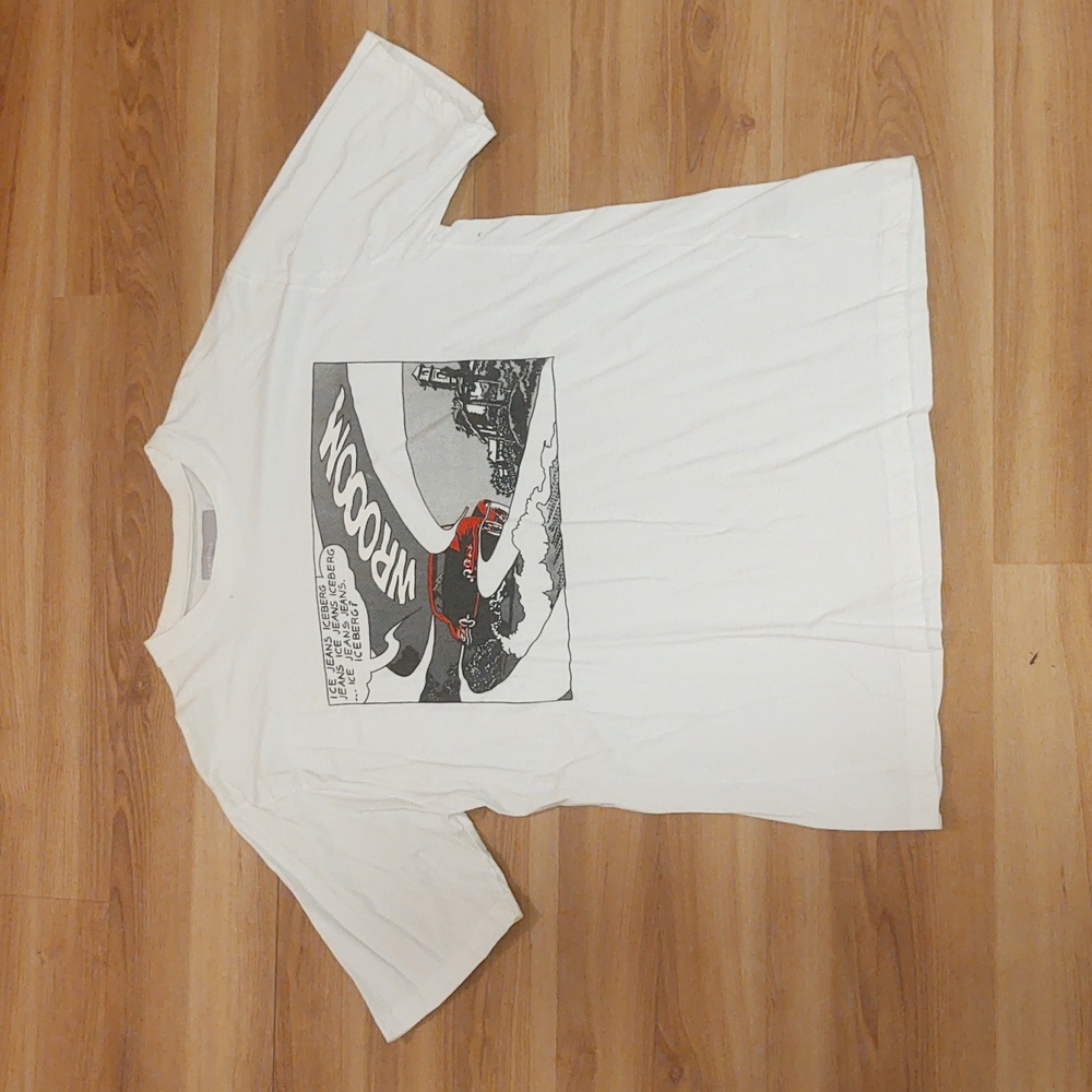 Vintage Ice Jeans white t-shirt sz XL